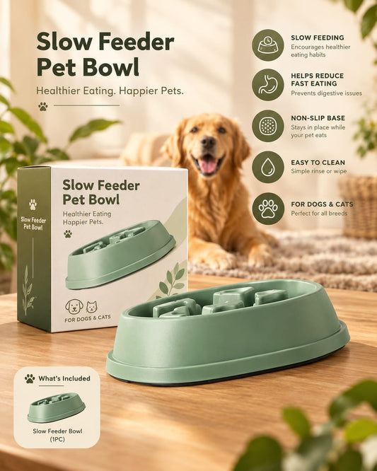 SOMA slow feeder bowl for dogs and cats