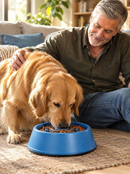 SOMA slow feeder bowl for calmer pet mealtimes